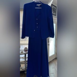 Alfred Sung Size 22 Purple long dress with jacket